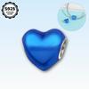 Шарм из серебра 925 пробы в форме синего сердца для DIY-браслетов и бус для женщин, Подходит для изготовления браслетов, Бандлов, Подарков на день рождения