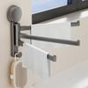 Towel Holder Suction Cup Rotating Towel Rack Rotatable Kitchen Storage Rack Bathroom