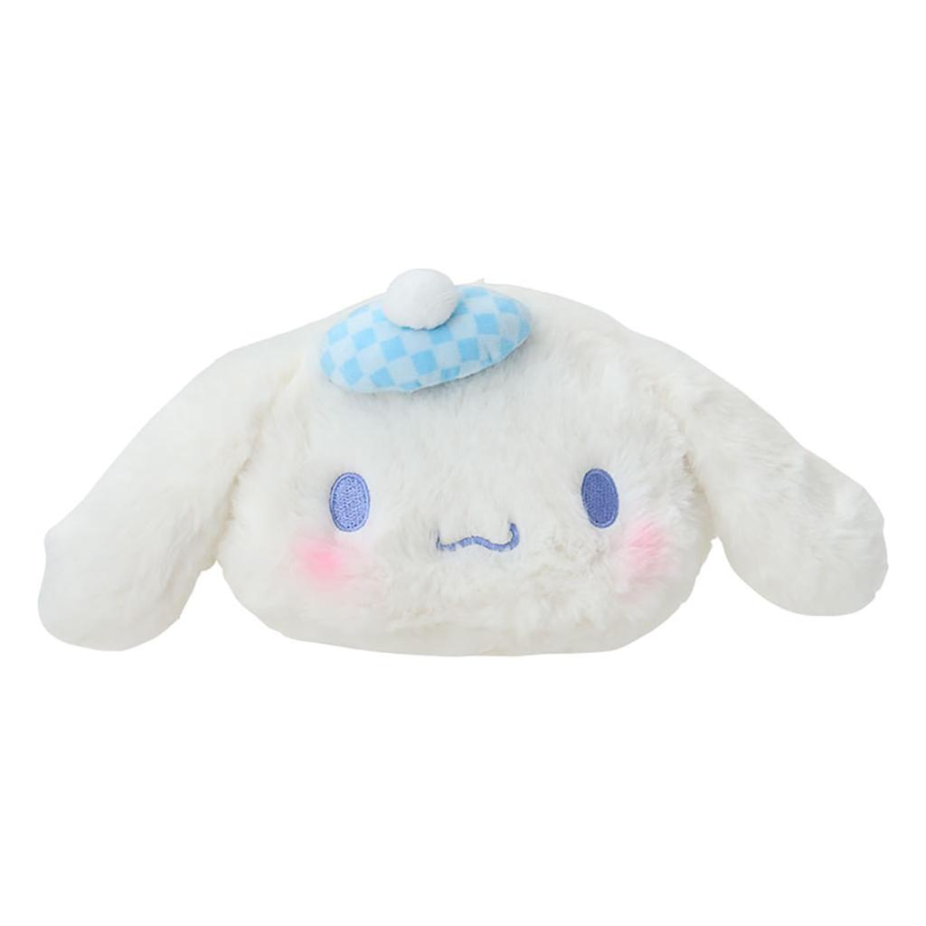 Sanrio Face Shaped Pouch Cinnamoroll 419338 (Japanese Pastel)