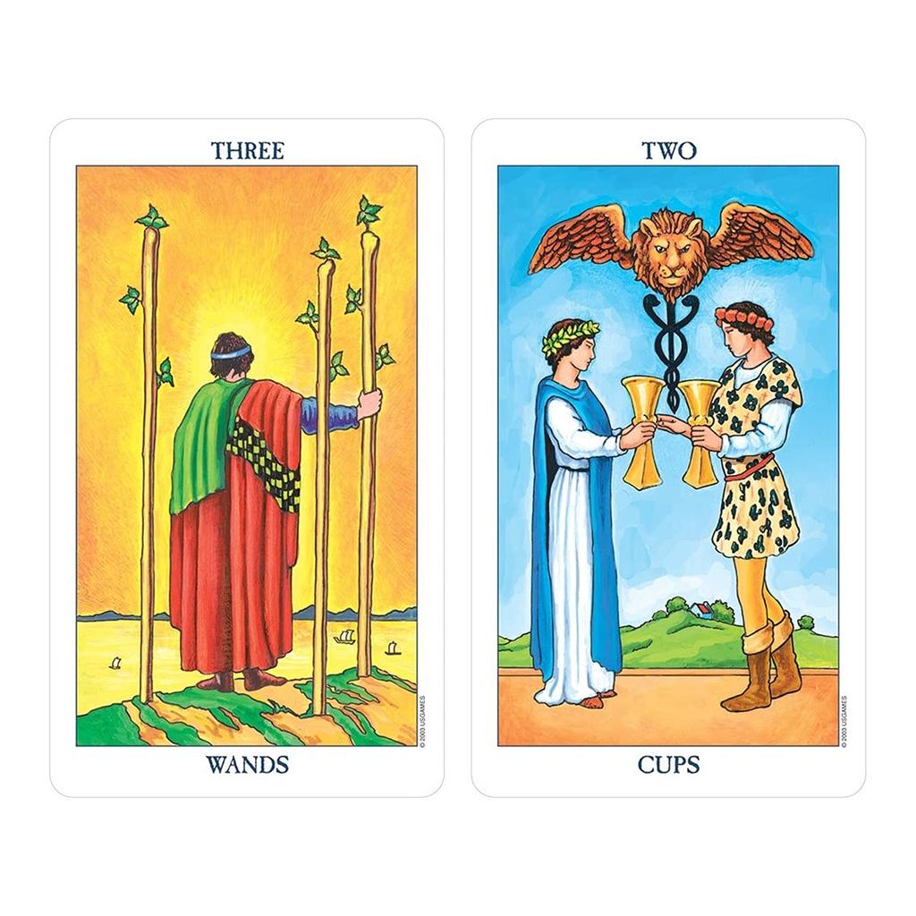 Kancharo Tarot Card Set Includes Japanese Tarot Card Instructions Pouch 78-Card [Radiant Rider-Waite Tarot] & (Authentic)