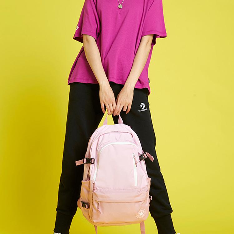 Converse Polyester Backpack Women's Pink (Unisex) Backpacks 10020531 690