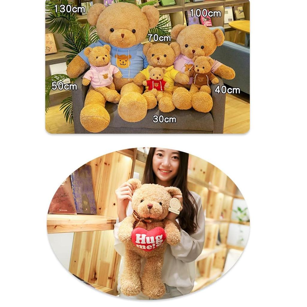Stuffed Animal Teddy Bear Toy Body Pillow Christmas Birthday Anniversary Present Large Small Soft Girlfriend Anniversary Large Small Stuffed Animal