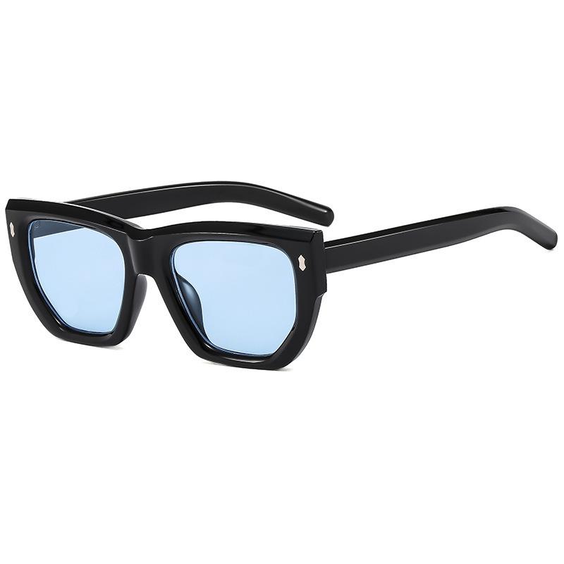 Spring men's and women's sunglasses personalized wear fashion glasses sunscreen large frame sunglasses women