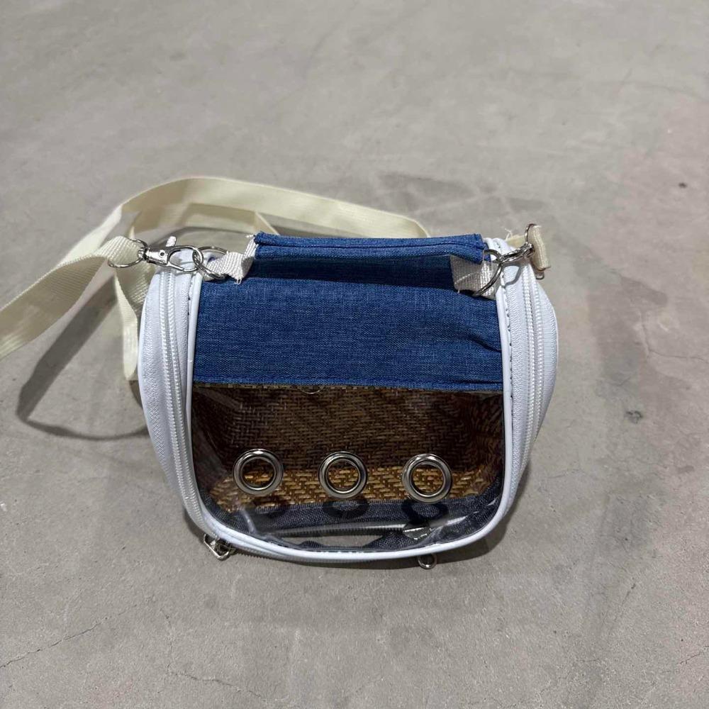Breathable Bird Transport Cage Portable Hamster Carrier Bag Parrot Travel Bag Traveling