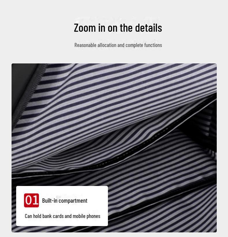 Мужской повседневный деловой рюкзак — большой вместимости, модный, легкий, идеально подходит для ноутбуков и студентов