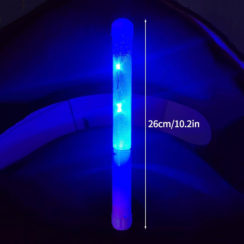 Durable Color Changing Glow Stick Kpop Lightstick Concert Support Stick LED Light Rods Wedding Party Time Halloween Lighting Decor