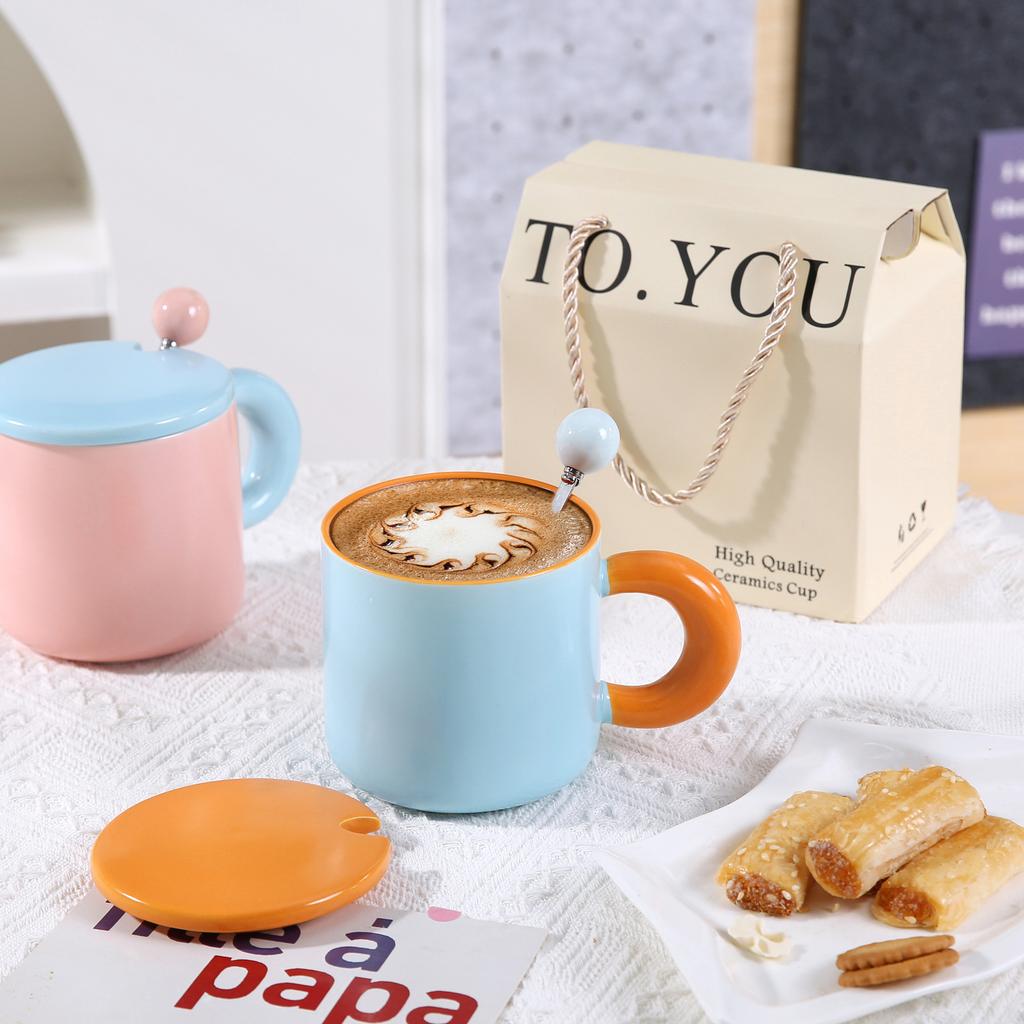 Кружка Ins Air для завтрака, большая емкость, парная кружка, кружка