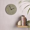 Interval Resin Wall Clock 30cm - Pewter
