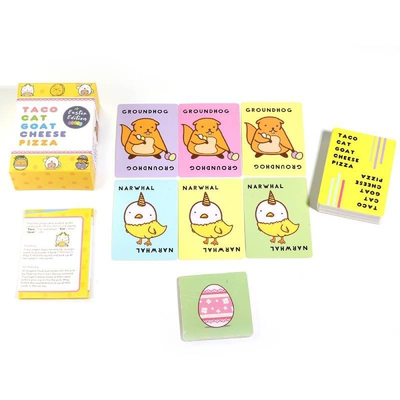 Vibrant Taco Cat Goat Cheese Pizza Card Deck Perfect For Parties And Events