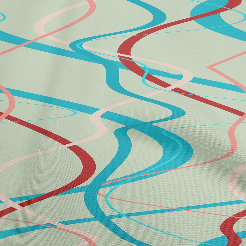 oneOone Cotton Flex Black Fabric Geometric Sewing Craft Projects Fabric Prints By Yard 40 Inch