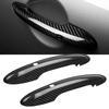 F54 F55 F56 F57 F60 Covers Carbon Fiber Black Carbon Fiber Door Handles High Universality Fitment Car Aesthetics