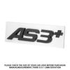3D Алюминий Для s1 AS3 AS4 AS5 AS6 AS7 AS8 AS3+ AS4+ AS5+ AS6+ AS7+ AS8+ Буквы Эмблема Задняя Крышка Багажника Автомобиля Декорация Логотип Наклейка