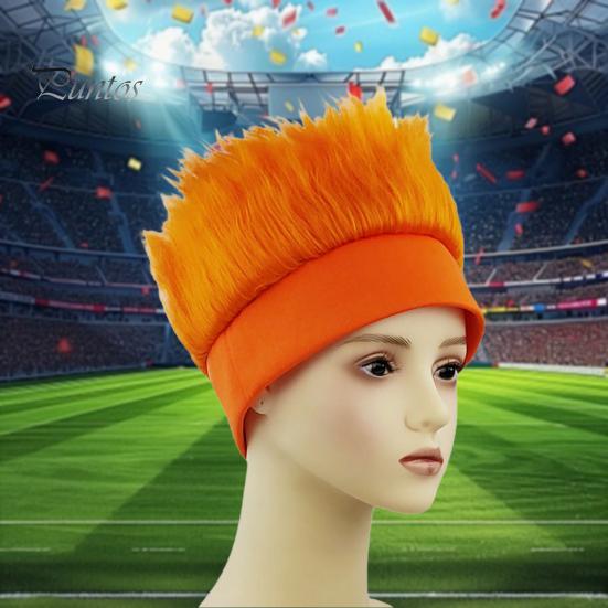 Волосатый костюм повязка на голову пустой верхний дизайн повязка на голову парик декор эластичный мягкий головной убор веер аксессуар для волос