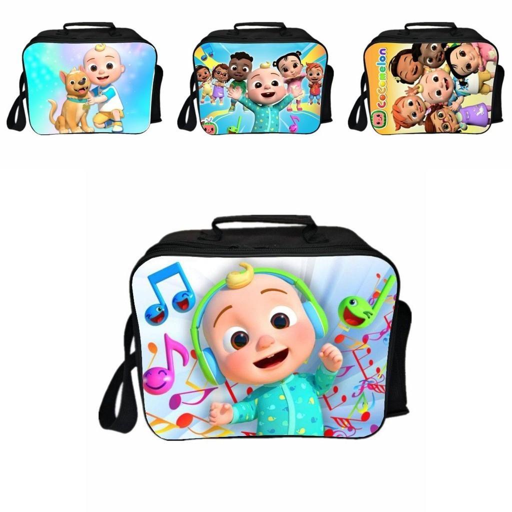 Cocomelon Insulated Lunch Box Bag With Large Capacity For Childrens Outdoor Adventures