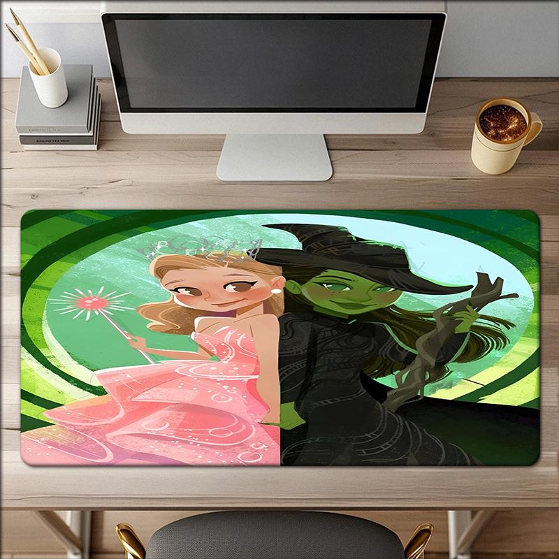 Wicked Theme Mouse Pad, Non Slip Rubber Base, Multifunctional Office & Home Decor, Perfect for Workspace Personalization.