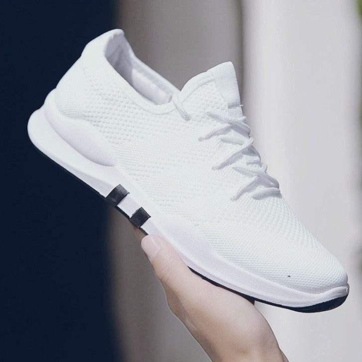 Мужские кроссовки True Flyknit: Дышащие, износостойкие спортивные и повседневные кроссовки в корейском стиле для бега и для пап на лето и осень.