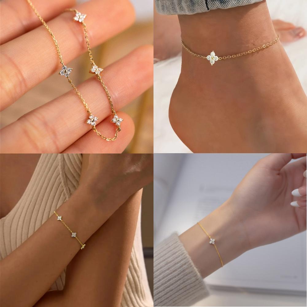 ROXI 100% Серебро 925 Пробы Бирюзовый Хрусталь Лепестковый Узор Подвески Ожерелья Для Женщин Изысканные Свадебные Украшения Ожерелье Mujer