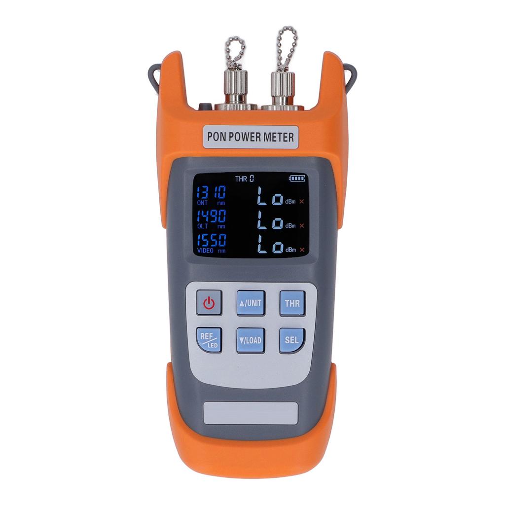 Handheld PON Optical Power Meter Automatic Calibration Threshold Setting ABS USB Port PON Net Tester