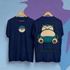 2026 Summer Hot Sale Unsiex Pokemon Snorlax T Shirt Men Women Cotton Short Sleeve Graphic Print Casual Tops Cotton Gothic Round T-shirt