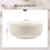 Керамический набор для лапши Ruhan Cream Style цвета слоновой кости