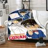 Cartoon Cartoon Detective Conan Printed Blanket, Fashionable Soft Warm Flannel Blanket, Bed Sofa Outdoor Travel Picnic Blanket#
