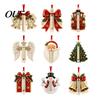 Hanging Gift Box for Cash Christmas Ornament, Acrylic Money Holder, Funny Xmas Holder Presents Tree/Bow/Santa/Bell Shaped Decoration Tree, Stocking