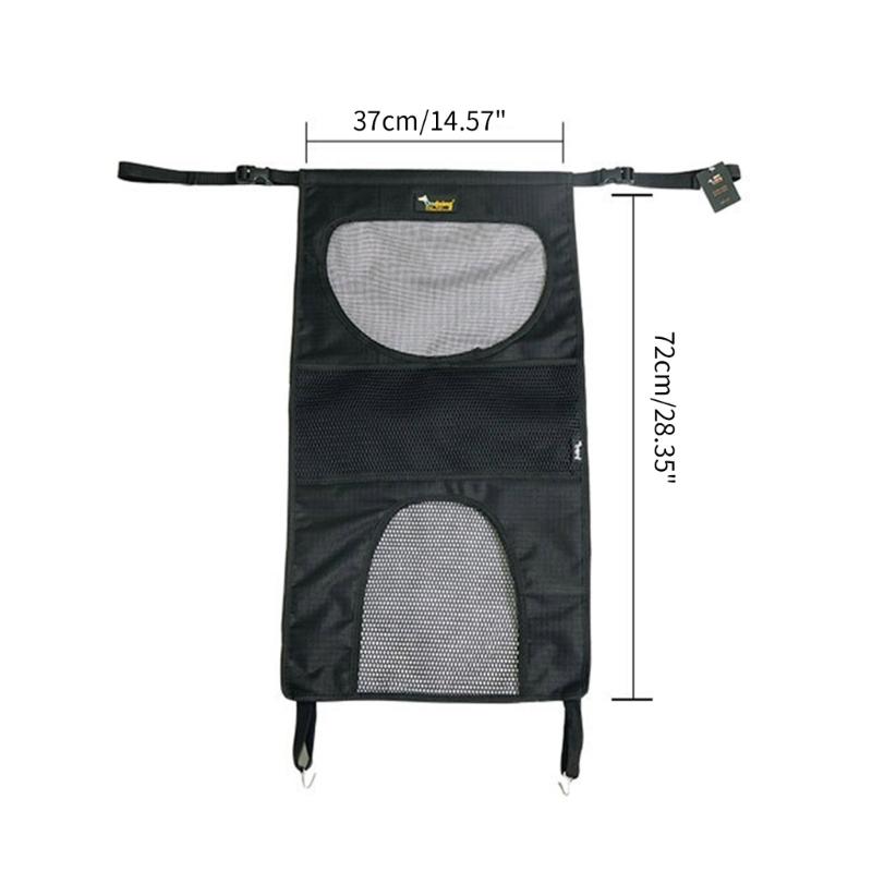Car Dogs Net Barrier Rear Protections Dogs Guard Car Isolation Net Pet Barrier Car Divider Dogs Car Guard on Travel