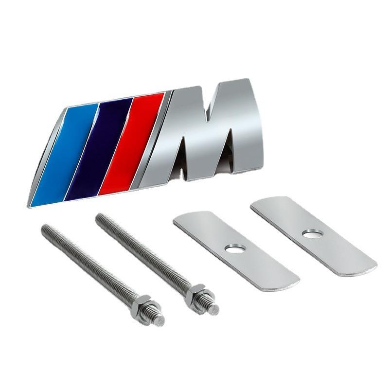 1 шт. Металлическая решетка BMW M-значок Зажим Ножка Фиксированная Модификация Логотип Декоративная наклейка Для BMW M1 M2 M3 M4 M5 M6 M7 M8 Аксессуары