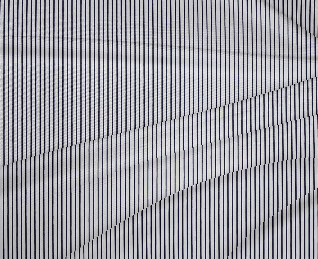 oneOone Cotton Flex Light Blue Fabric Stripes Quilting Supplies Print Sewing Fabric By The Yard 40 Inch