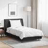 Summer Duvet with Pillow 2 pcs White Microfiber