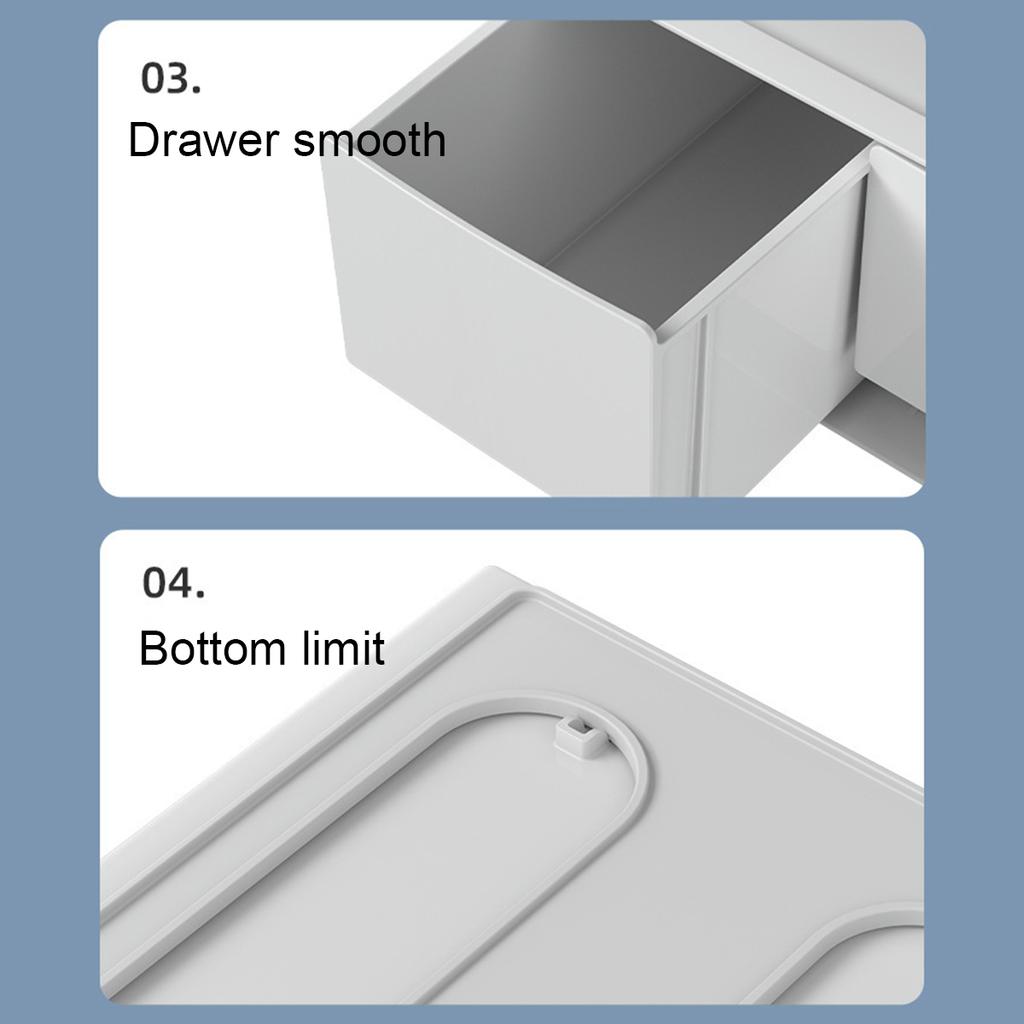 Многослойный штабелируемый настольный небольшой ящик для дома, красоты, канцелярских принадлежностей для студентов, офисного шкафа для хранения ювелирных изделий, шкатулки для драгоценностей