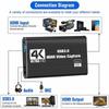 4k 1080p 60fps Hd Video Capture Card HdTV Camera Recording Box - Compatible With Usb 3.0pc Live Streaming Grabber Recorder