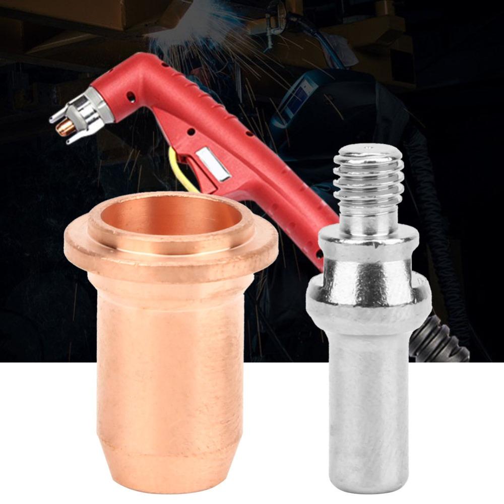 20pcs 0.9mm 1.0mm 1.1mm Plasma Nozzle Kit Cutting Torch Electrode For Plasma Cutting
