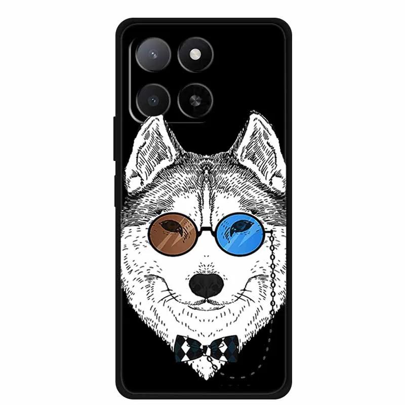Чехол для телефона Motorola G86 G56 G 86 G 56 Coque Черный Силиконовый Мягкая Задняя Крышка Для Motorola G86 Power Edge 60 60S Чехол Мультяшный