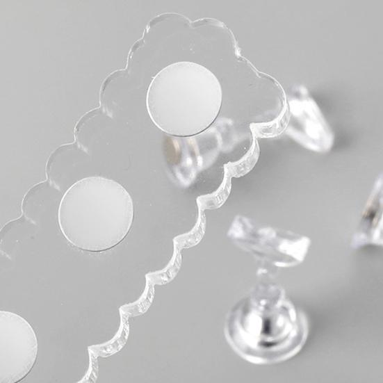 Магнитная подставка для ногтей Держатель для демонстрации накладных ногтей Профессиональный набор для нейл-арта