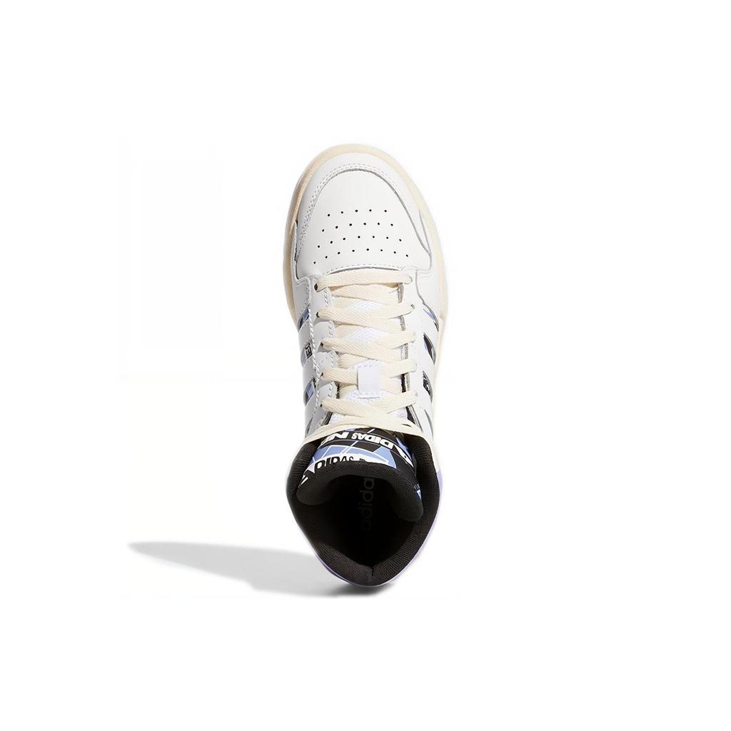adidas Neo Entrap Удобные Повседневные Полувысокие Кеды для Скейтбординга Женские Кроссовки Белые Фиолетовые GW7008