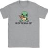 Im On The Ninja Diet T-Shirt Funny Cute Turtle Pizza Humor Graphic Tee