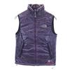 NYW17801 Logo Embroidery Batting Vest S Purple Outdoors Women Used