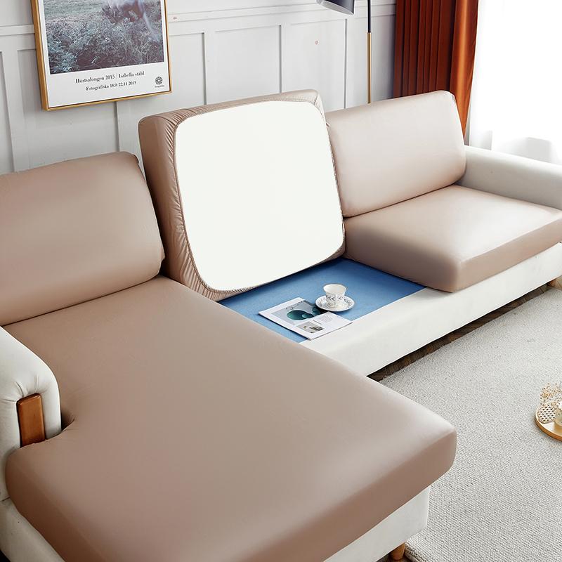 Водонепроницаемые эластичные чехлы на сиденье дивана из полиуретана, чехол-накидка для защиты мебели на диван-двухместный, диван, для замены сиденья, для гостиной
