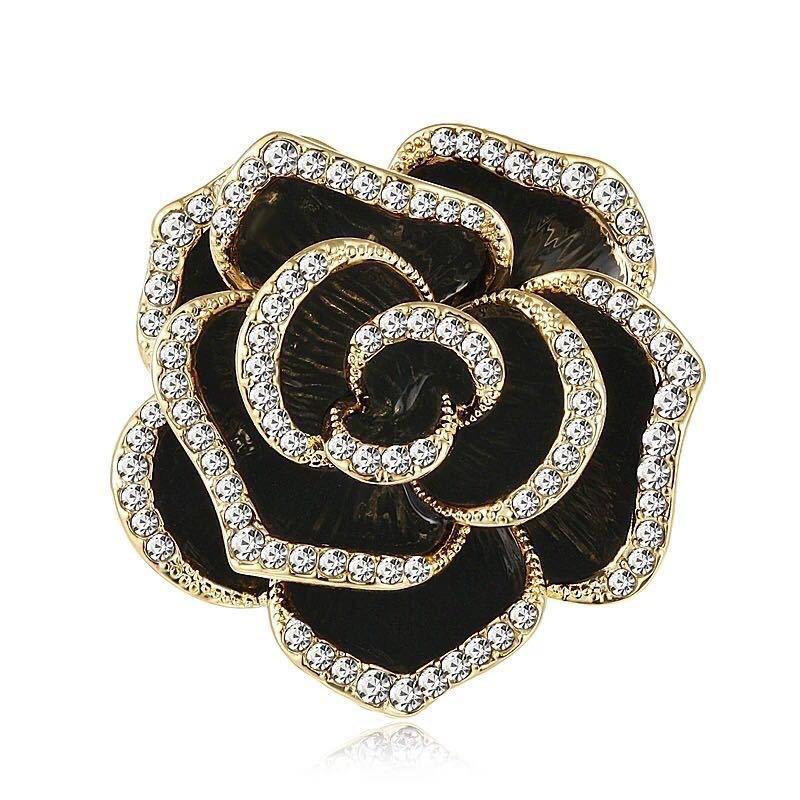 High-End Women's Brooch Collection: Butterfly, Camellia, Pearl Designs - Elegant Jewelry for Christmas & Men's Clothing Accessories