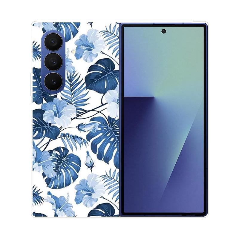 Чехол для Samsung Galaxy Z Fold 7 Мраморный Жесткий ПК Задняя Крышка Для Samsung Galaxy Z Fold7 ZFOLD7 Полностью Защитный Корпус Телефона