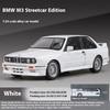 LYZRC Новый 1:24 1988 BMW M3 E30 литая спортивная модель автомобиля литая металлическая классическая модель автомобиля с высокой имитацией звука и света детские игрушки подарок