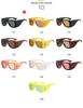 1pc Stylish oversized sunglasses—versatile, retro-hip-hop style shades with distinctive sun protection.
