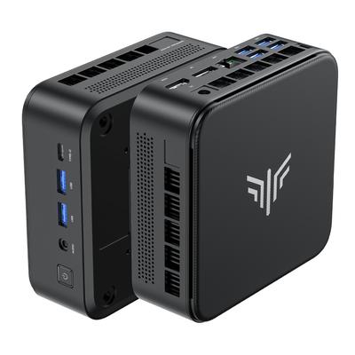 NIPOGI игровой ПК AMD Ryzen 7 5825U Max мини-ПК 32 ГБ DDR4 512 ГБ SSD мини-ПК Windows11 Pro 4K60 Гц 3 выхода на экран WiFi 6 Bluetooth (8C/16T 4.50ГГц)