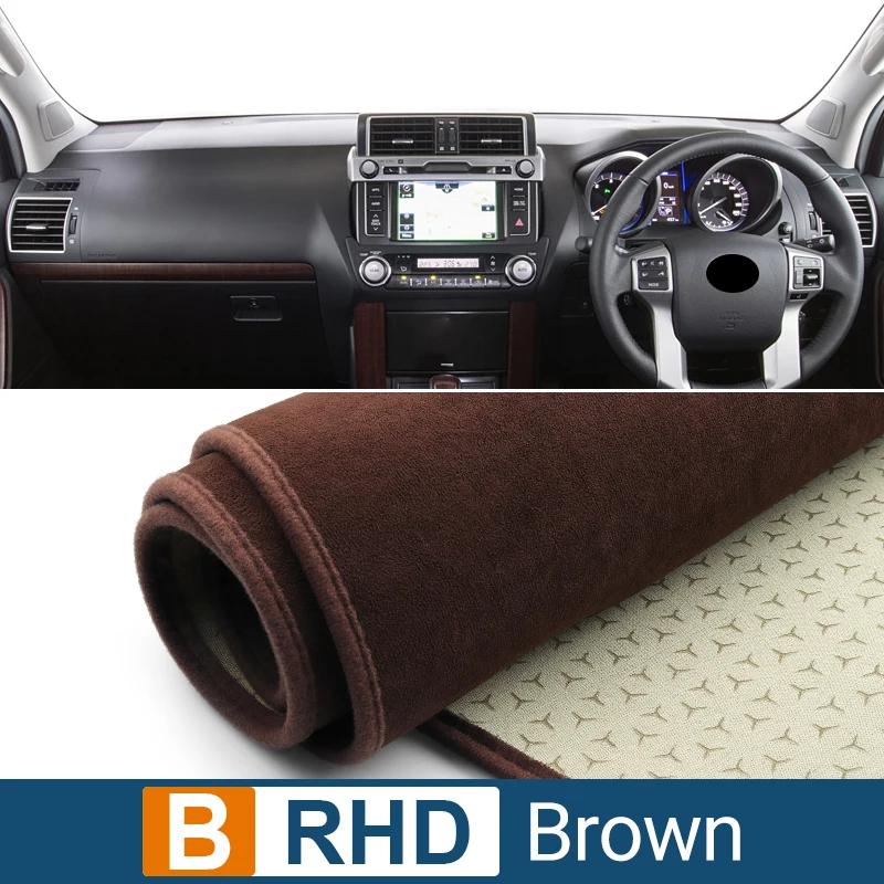 Автоаксессуары Для Toyota Land Cruiser Prado J150 2010 - 2015 2016 2017 2018 Накладка на панель приборов Защита от света Коврик