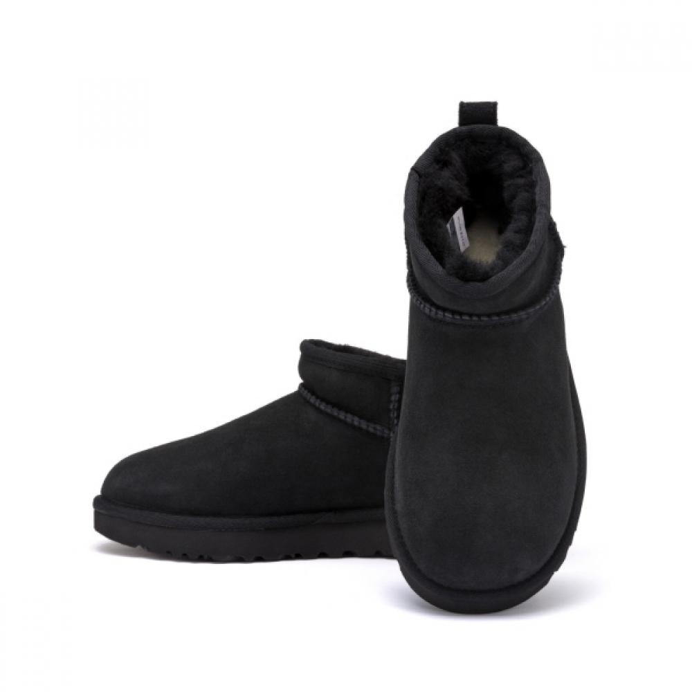 UGG Классические ультрамини черные ботинки 1116109