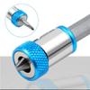 3PCS Magnetic Bit Holder Screwdriver Bit Head Holder Alloy Electric Magnetic Ring Anti Corrosion Magnetizer for Phillip Bit