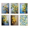 Fresh Lemons Leaves Oil Painting Style Posters and Prints Canvas Printing Vintage Wall Art Picture for Living Room Home Decor