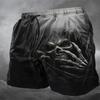 Summer Skull 3D Print Beach Shorts Men's Casual Fashion Board Shorts Male Swimming Trunks Kids Short Pants Man Swimsuit Clothing
