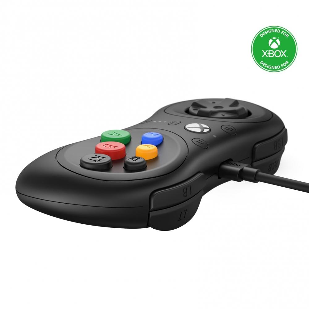 8Bitdo Проводной контроллер M30 для Xbox Series XS, Xbox One и Windows с 6-кнопочной раскладкой — официально лицензирован